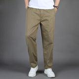 Orangehood   Brand Men Harem Cargo Pants Big Tall Men Casual Many Pockets Loose Work Pants Male Straight Trousers Plus Size 4XL 5XL 6XL