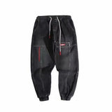 Orangehood   2024 New Tide Street Hip-Hop Cargo Pants Men's Jeans Stretch Pants Work Pants 4XL