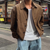 business casual men Asclo Autumn New Fashion Short Jacket High-End Casual All-Matching Men's Top Commuter Korean Style