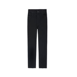 classy outfits men Black Jeans Men's Slim Fit Skinny Pants Stretch Slimming Tight Korean Style Trendy Skinny Casual Pants