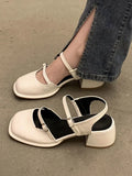 Orangehood Non-slip Round Toe Sandals Shoes Ladies Casual Summer Hollow Beach Elegant Shoes Korean Fashion Party Shoes Woman Design