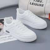 Orangehood Little White Shoes Women's Spring, Summer, and Autumn Korean Versatile Shoes 2024 New Showy Feet Small Casual Board Shoes Women