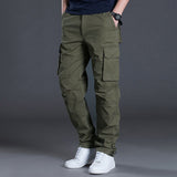 Orangehood   High Quality Casual Pants Men Cotton Military Tactical Joggers Camouflage Cargo Pants Multi-Pocket Fashions Black Army Trousers
